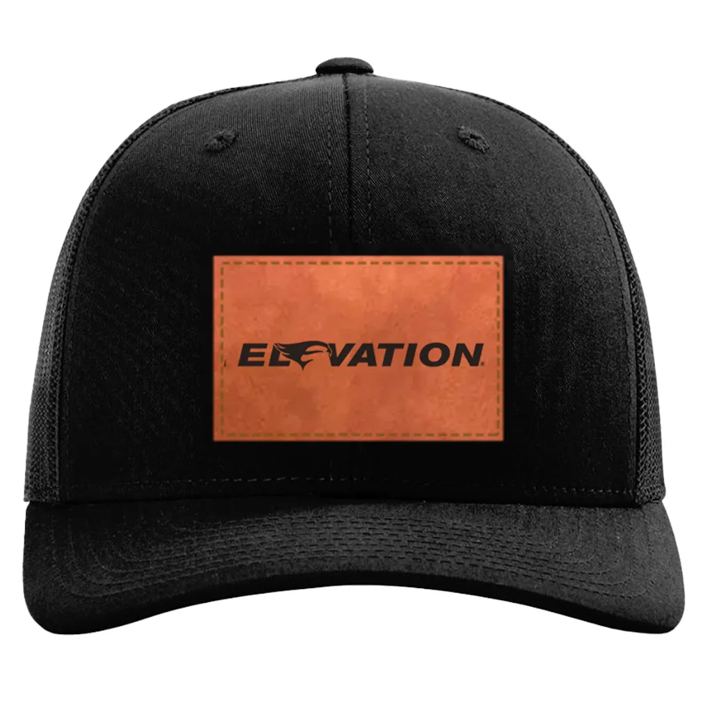 Patch Logo Hat - Black/Orange