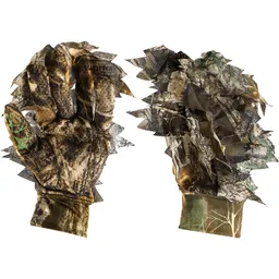 Camo Leafy Gloves - RealTree Edge