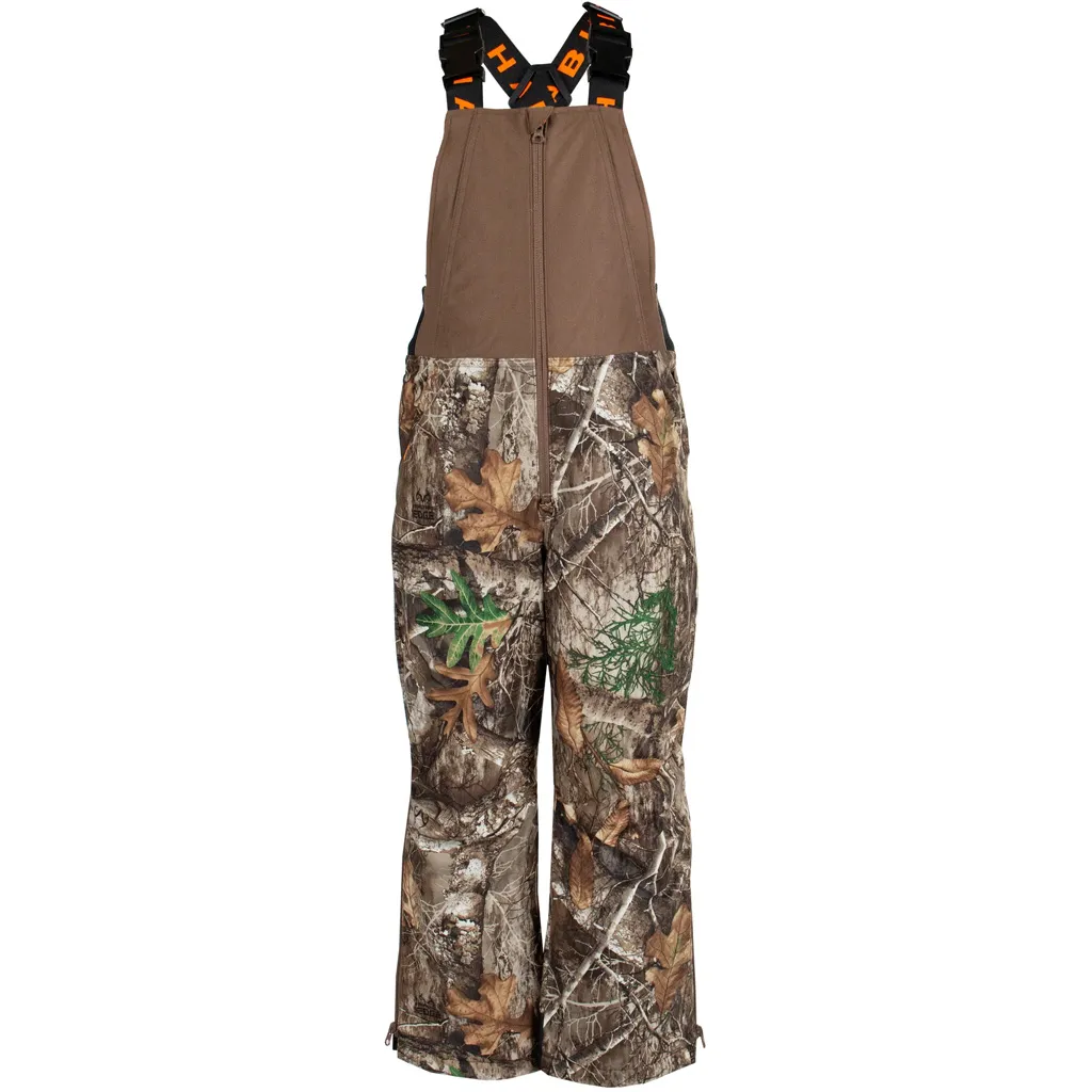 Youth Cedar Branch Insulated Bib - RealTree Edge