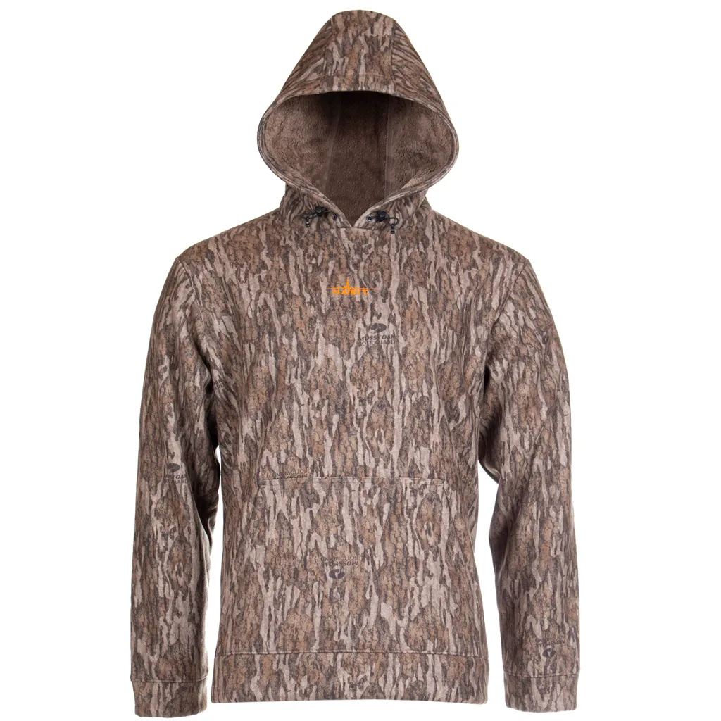 Men's Bowstring Sherpa Hoodie - Mossy Oak New Bottomland