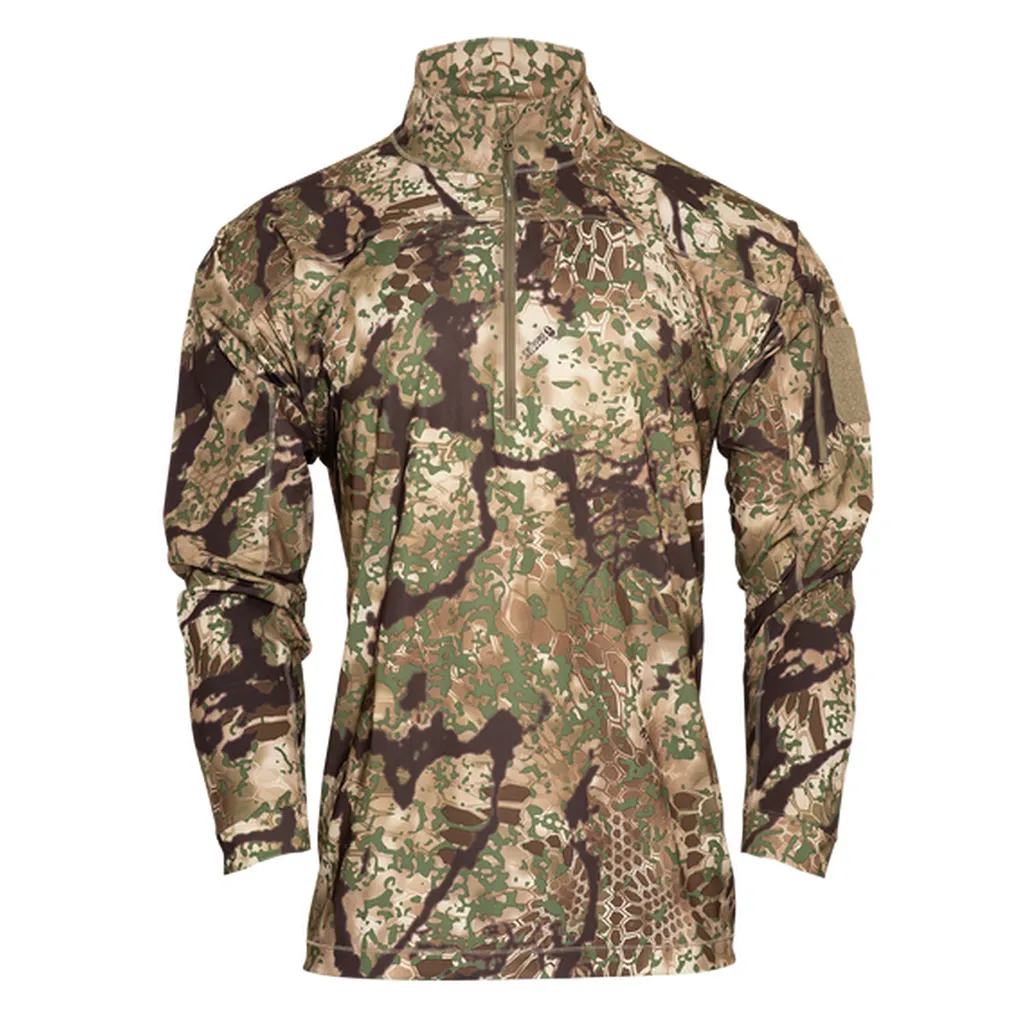 Men's Valhalla Long Sleeve Zip Shirt - Obskura Transitional