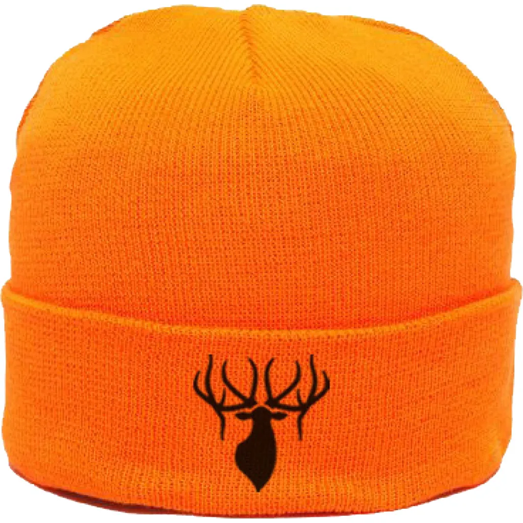 Logo Heavy Knit Blaze Beanie