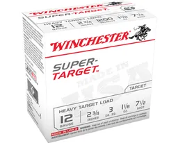 Super-Target #7.5 2-3/4" 12 Gauge Shotgun Ammo - 25 Round Box