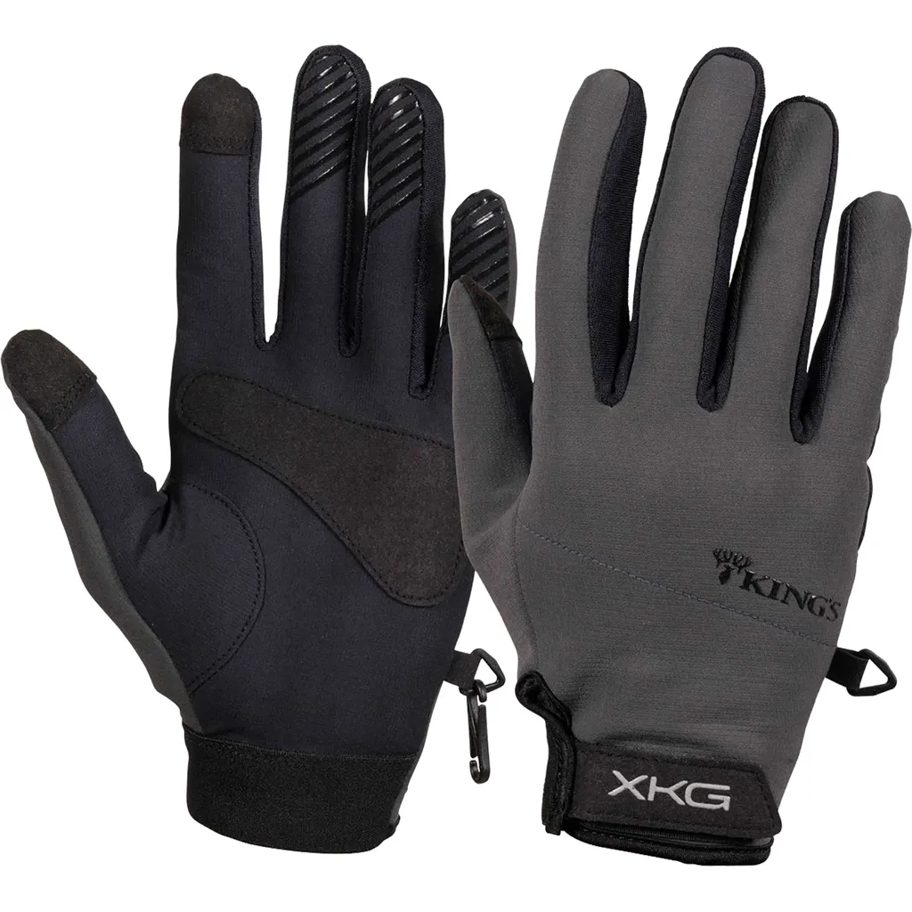 XKG Mid Weight Gloves - Charcoal