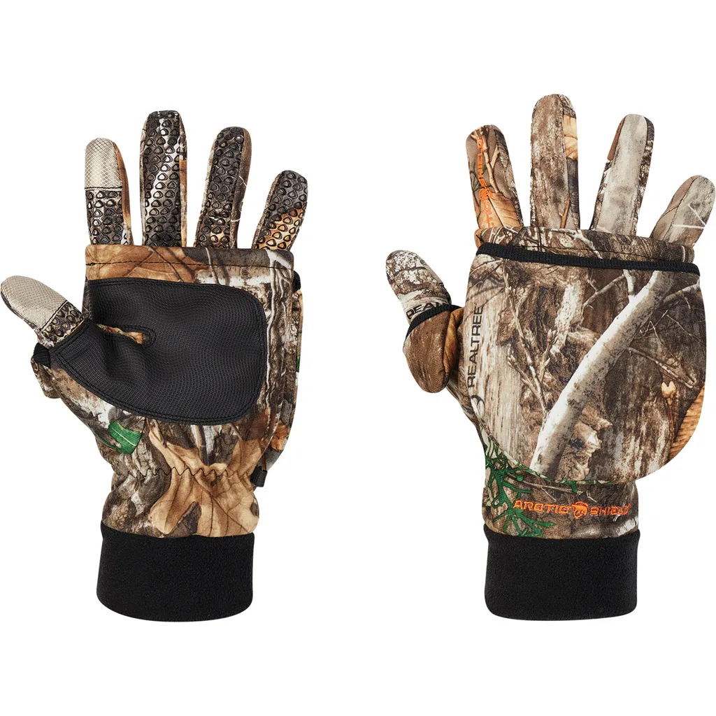 Tech Finger System Gloves - RealTree Edge
