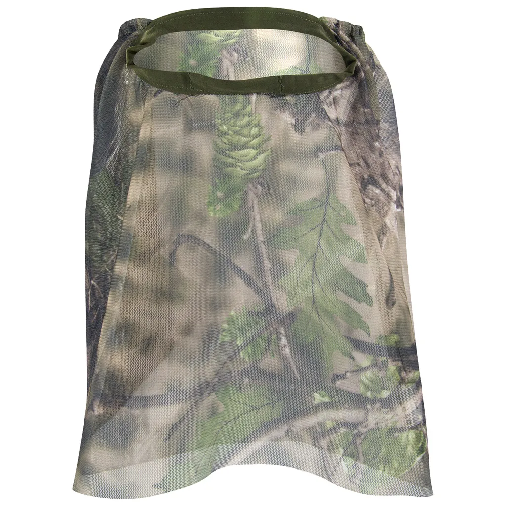 Rattler 3/4 Mesh Camo Facemask - Blind Green