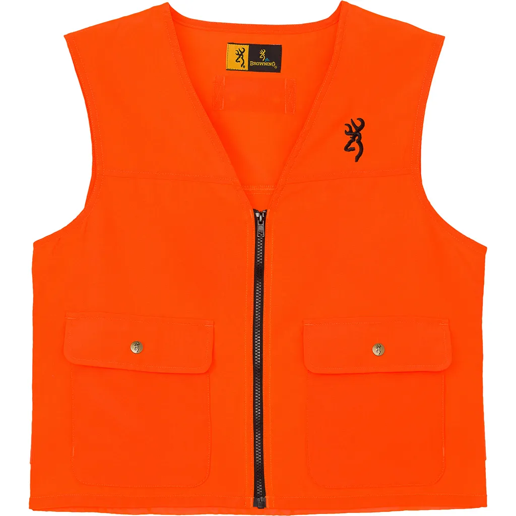 Youth Blaze Orange Safety Vest