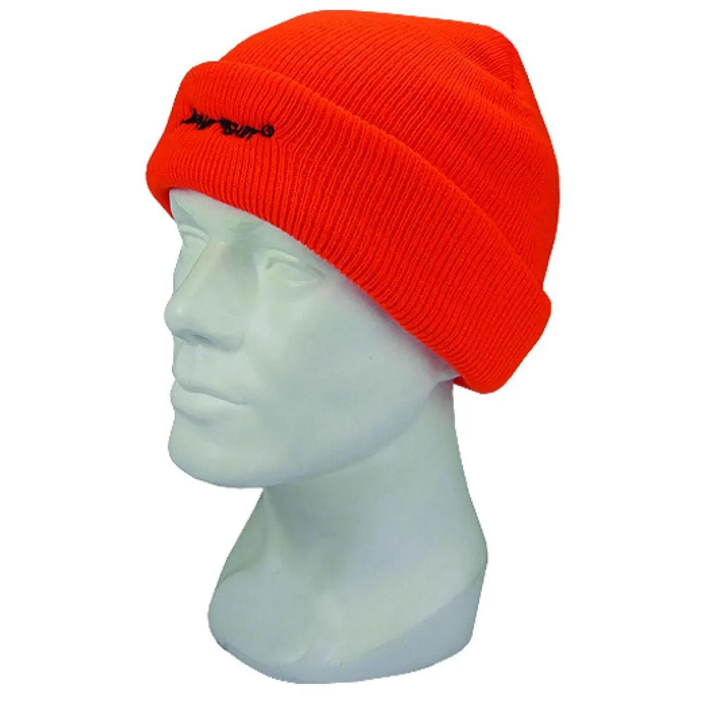 Insulated 4-Ply Cuff Knit Cap - Blaze Orange
