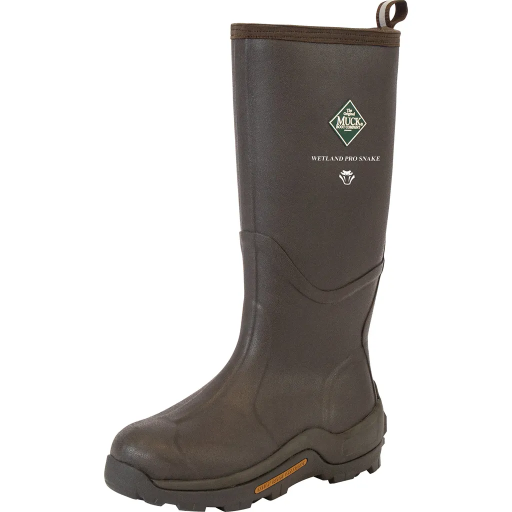 Men's Wetland Pro Snake Boots - Brown