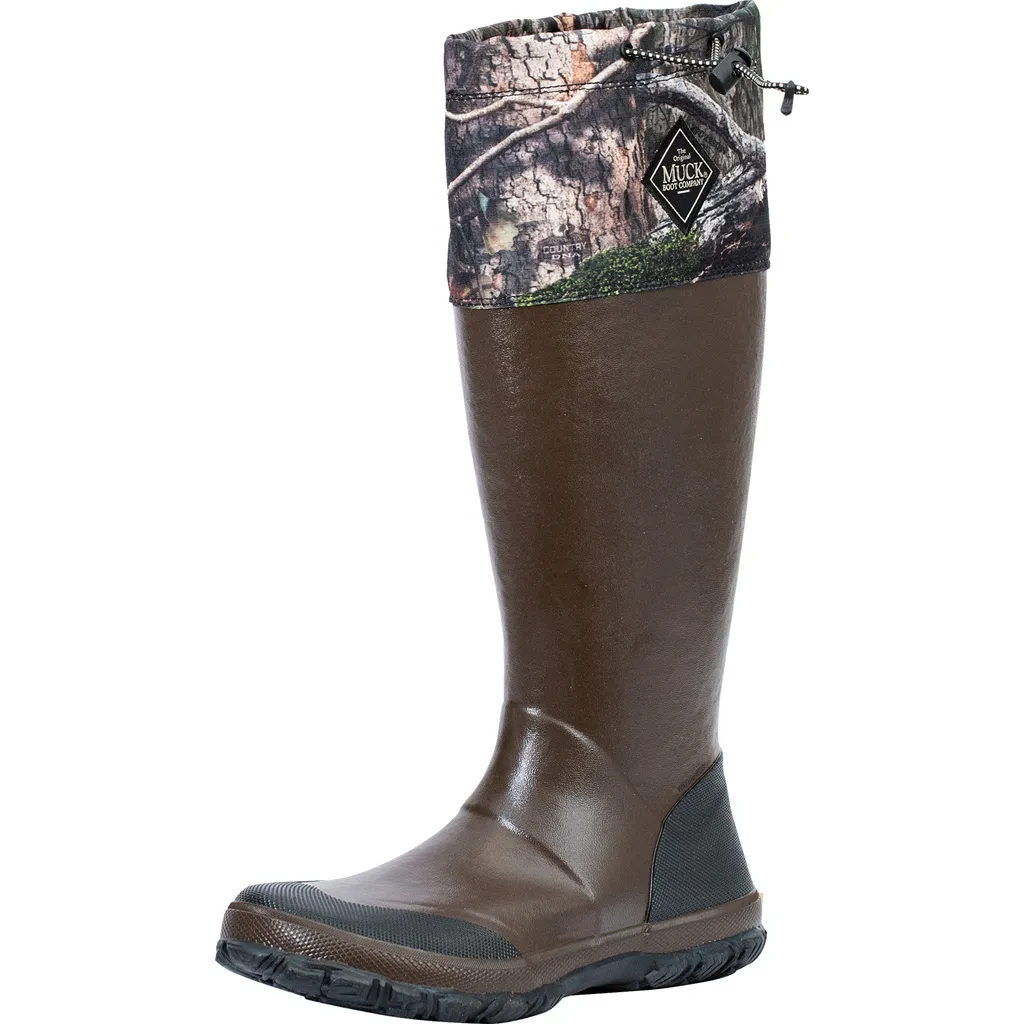 Unisex Forager Tall Boots - Brown/Mossy Oak Country DNA