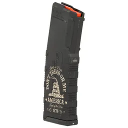 AR-15 30 Round Don't Tread On Me Engraved Magazine - Black