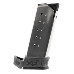 XD-S Mod2 6 Round 45 ACP Magazine - Stainless/Gray