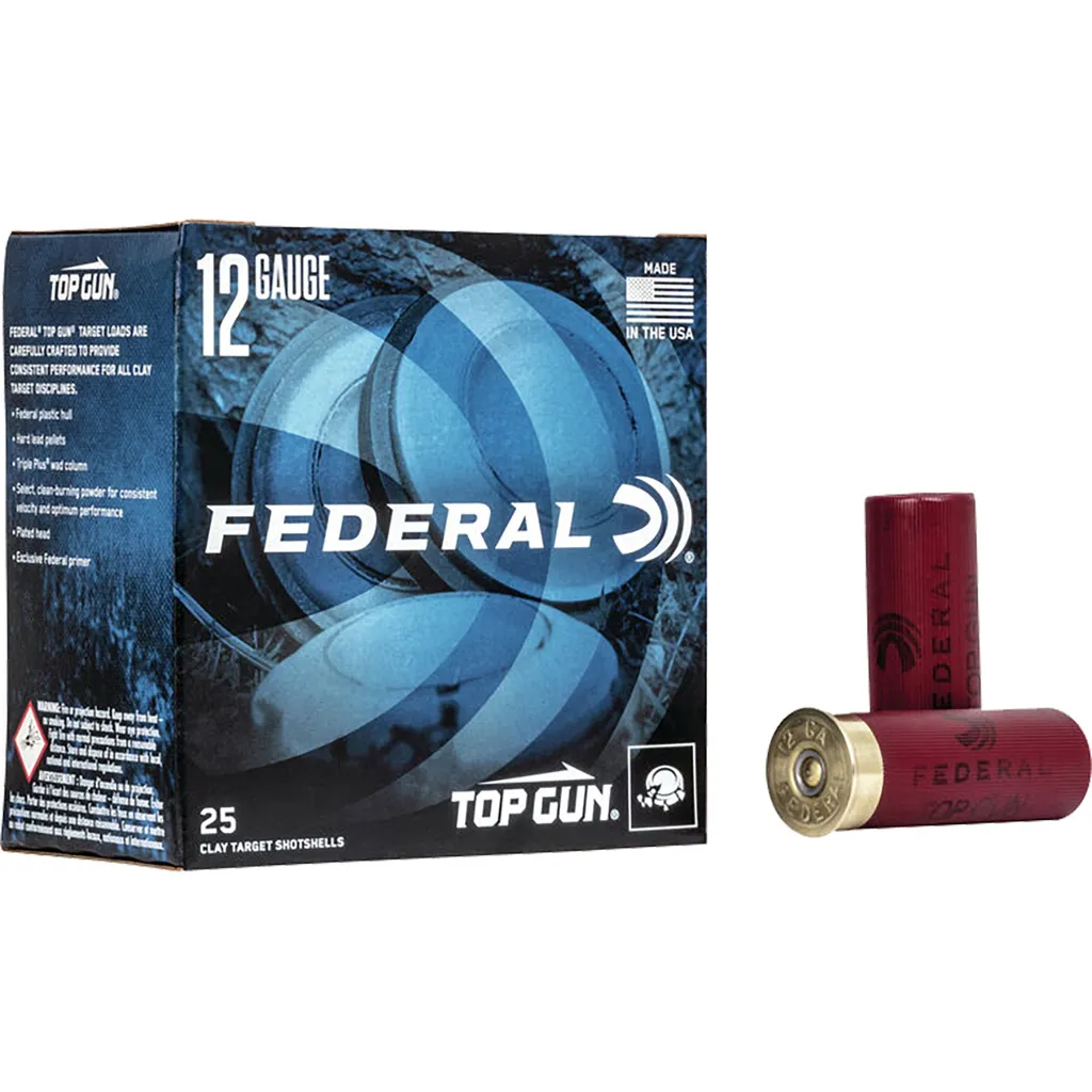 Top Gun #7.5 2-3/4" 1145 fps 12 Gauge Shotgun Ammo - 25 Round Box