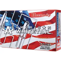 American Whitetail InterLock Slug 2-3/4" 12 Gauge Shotgun Ammo - 5 Round Box