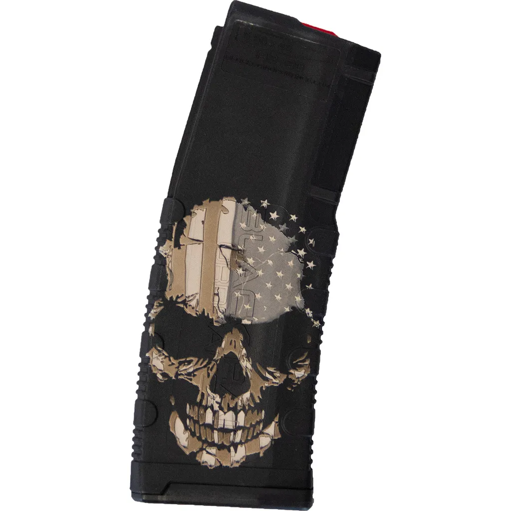 BRO-MAG30-SKULLW/FLA