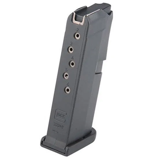 G42 6 Round 380 ACP Magazine - Black