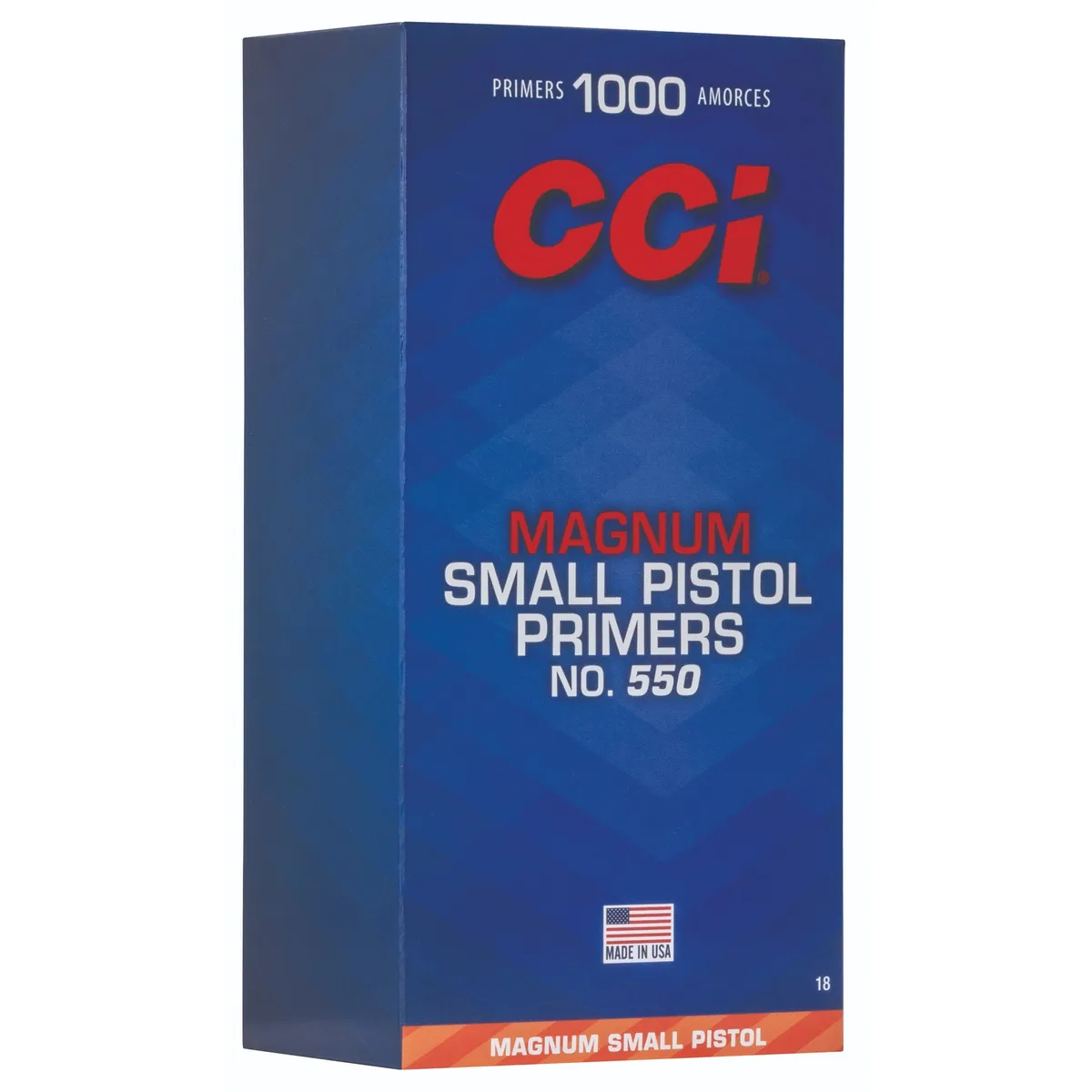 Magnum Small Pistol No. 550 Reloading Primers - 1000 Count