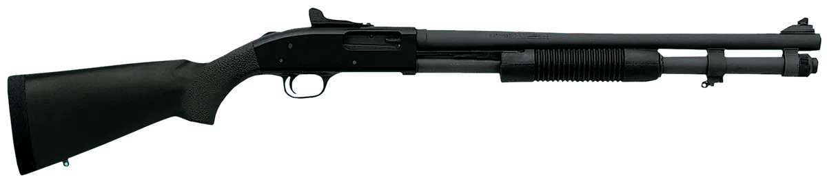 590A1 20" Heavy Barrel 8 Round 12 Gauge Pump Action Shotgun - Black