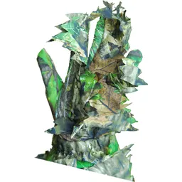 Camo Leafy Gloves - Mossy Oak Obsession