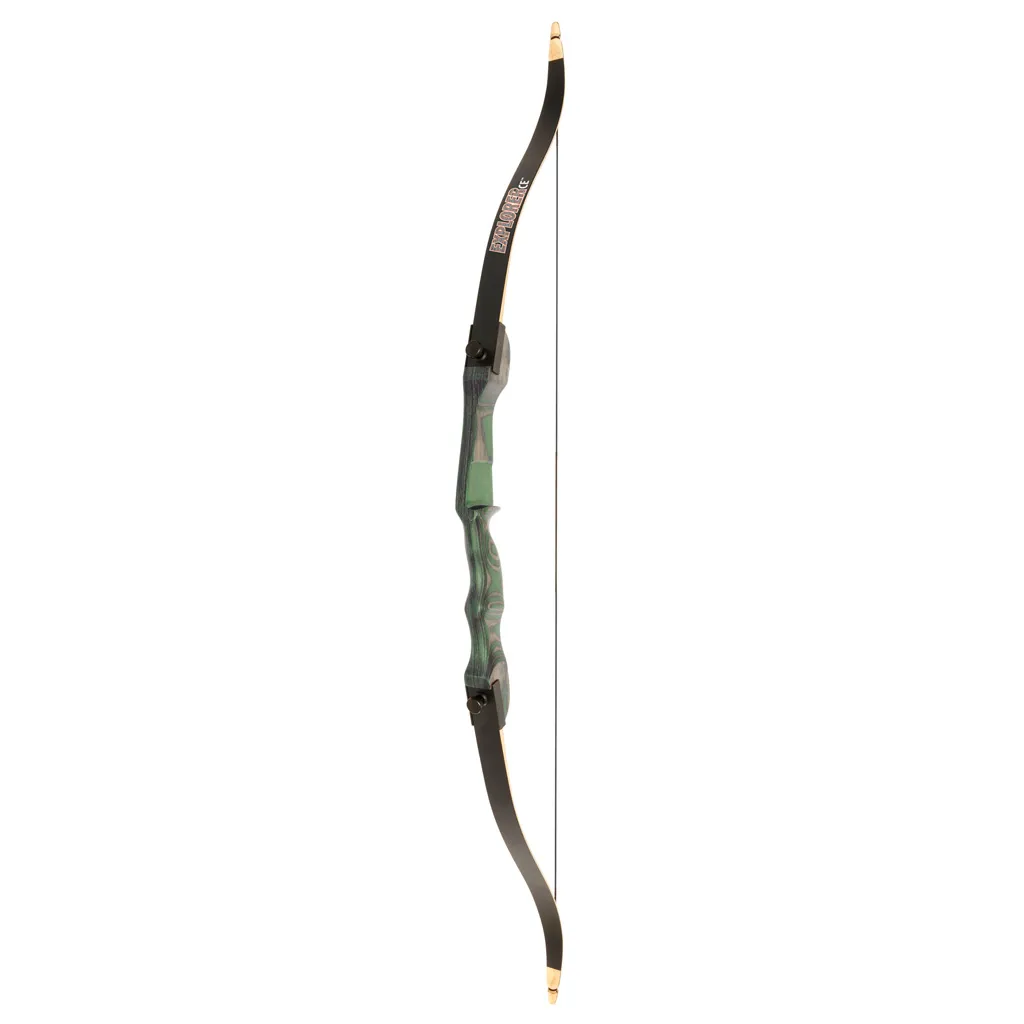 Green - Explorer CE 54 Inch RH Recurve Bow