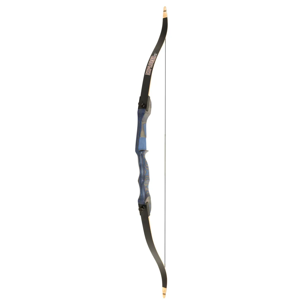 Blue - Explorer CE 54 Inch LH Recurve Bow