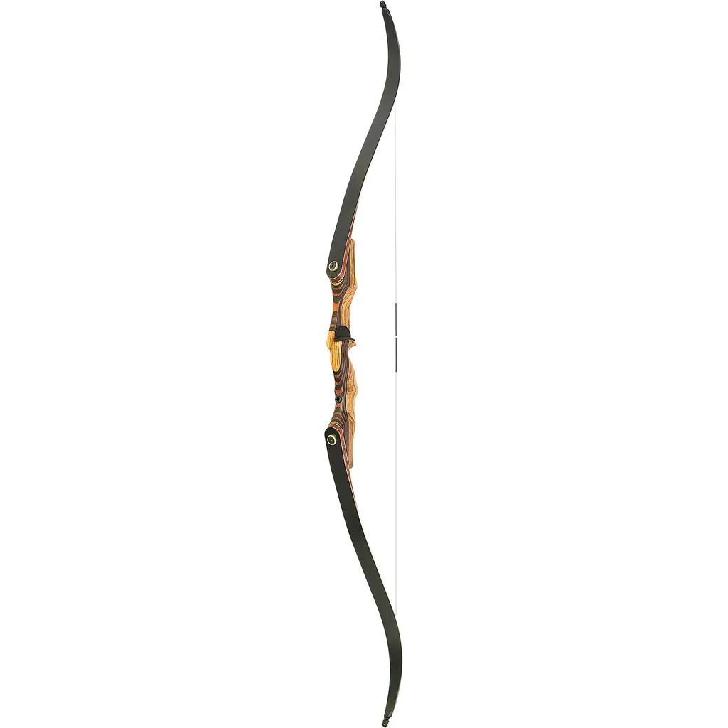 Shaman Traditional 62 Inch Recurve Bow with Wood Riser