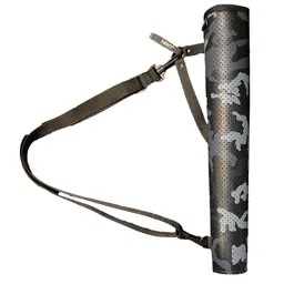 Blue Camo - N-610 Leather Tube Back Quiver