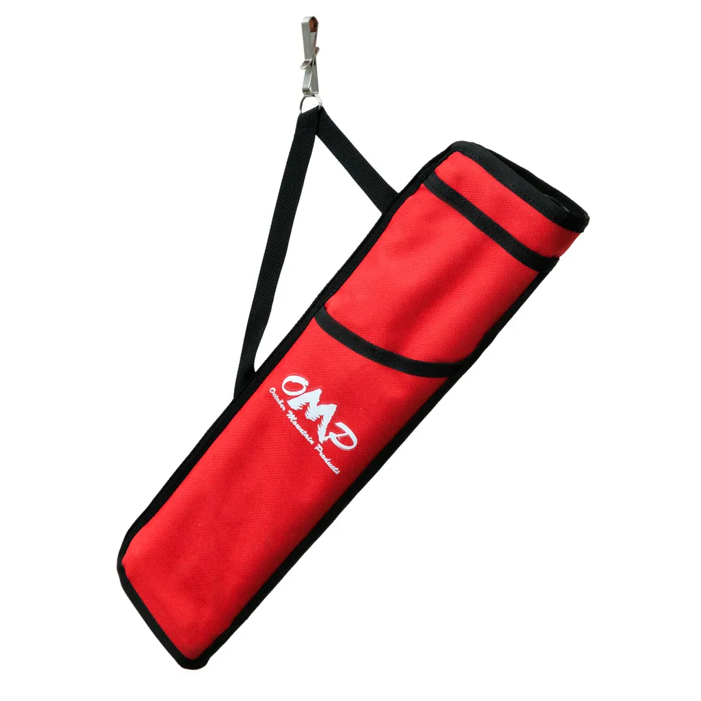 Red - 3 Tube Hip Quiver