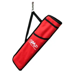 Red - 3 Tube Hip Quiver