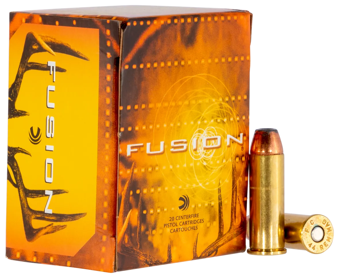 usion Bonded Soft Point 240 gr 44 Magnum Handgun Ammo - 20 Round Box