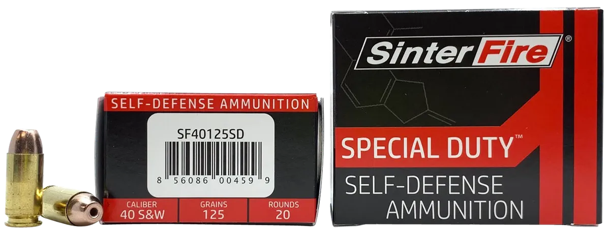 Special Duty Hollow Point 125 gr 40 S&W Handgun Ammo - 20 Round Box