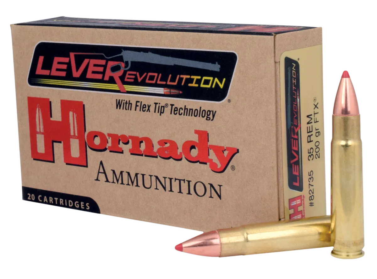LEVERevolution FTX 200 gr 35 Remington Rifle Ammo - 20 Round Box 