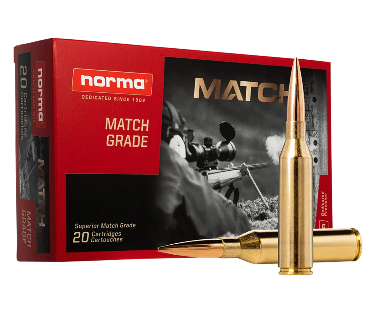 Dedicated Precision Boat Tail Hollow Point 230 gr 300 Norma Magnum Rifle Ammo - 20 Round Box 