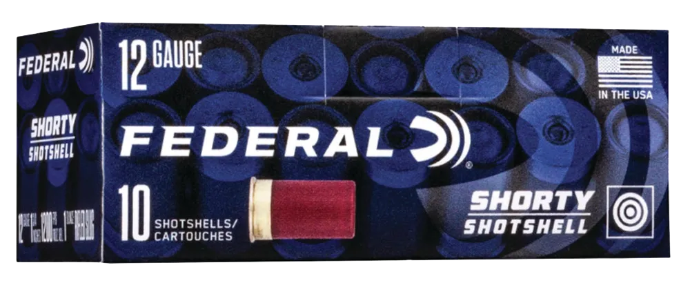 Shorty Rifled Slug 1-3/4" 12 Gauge Shotgun Ammo - 10 Round Box