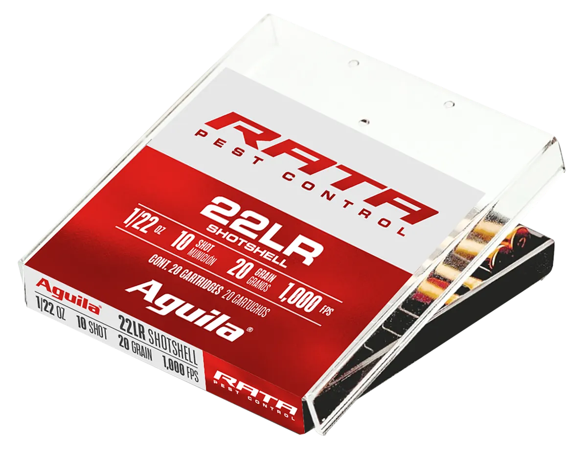 Rata Pest Control Solid Point 20 gr 22 Long Rifle Rimfire Ammo - 20 Round Box