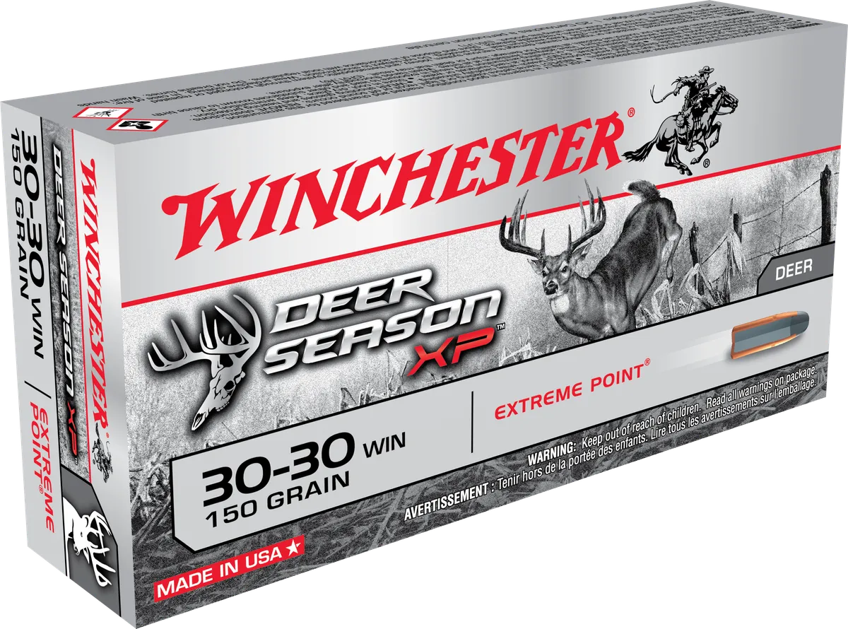 Dear Season XP Extreme Point 150 gr 30-30 Winchester Rifle Ammo - 20 Round Box