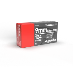 Target & Range Full Metal Jacket 124 gr 9mm Handgun Ammo - 50 Round Box