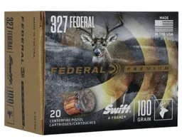 Premium Swift A Frame 100 gr 327 Federal Magnum Handgun Ammo - 20 Round Box
