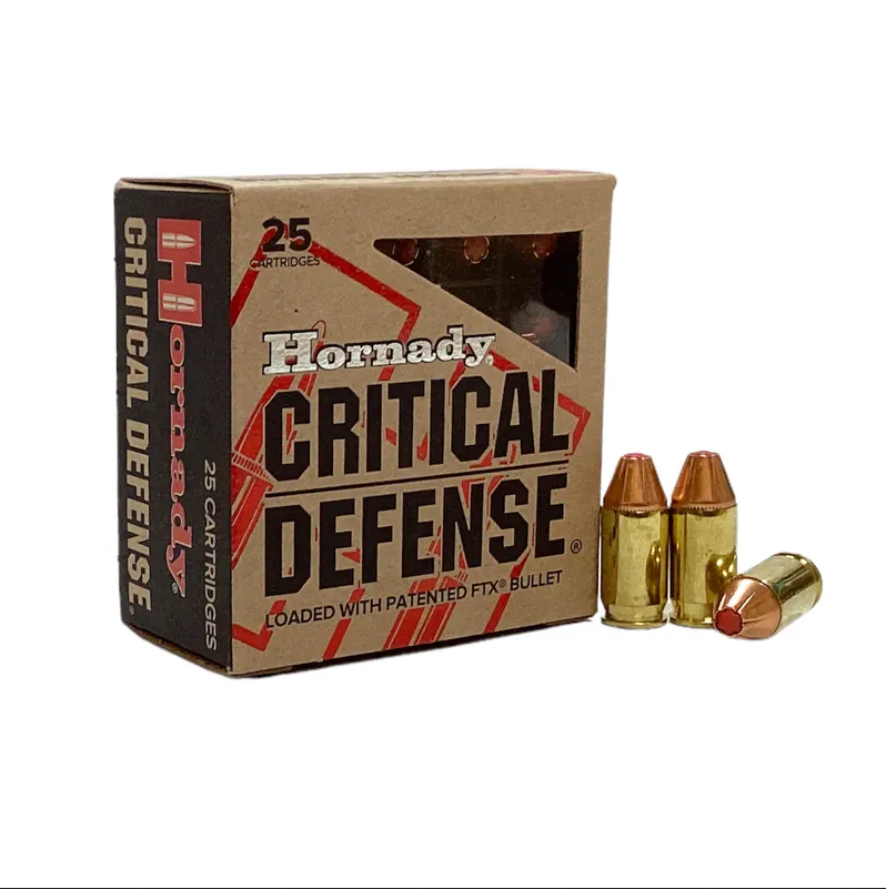 Critical Defense FTX 90 gr 380 ACP Handgun Ammo - 25 Round Box