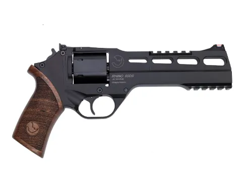 Rhino 30DS 6" 6 Round 357 Magnum / 38 Special Revolver - Black/Walnut