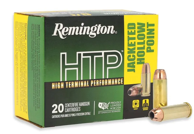 HTP Jacketed Hollow Point 230 gr 45 Colt Handgun Ammo - 20 Round Box
