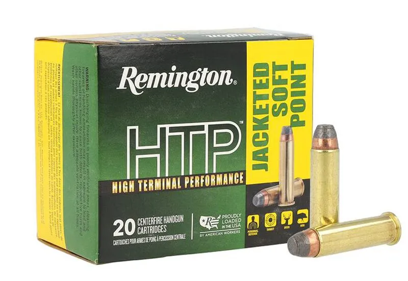 HTP Jacketed Soft Point 240 gr 44 Magnum Handgun Ammo - 20 Round Box