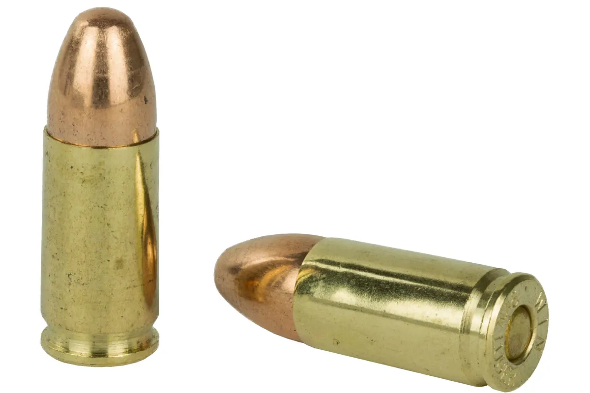USA Full Metal Jacket 115 gr 9mm Handgun Ammo - 1000 Round Case