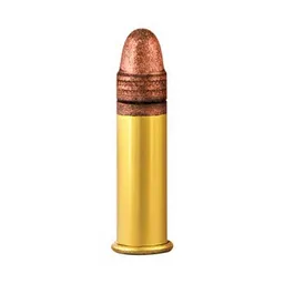 Super Extra High Velocity Copper Plated Solid Point 22 Long Rifle Rimfire Ammo