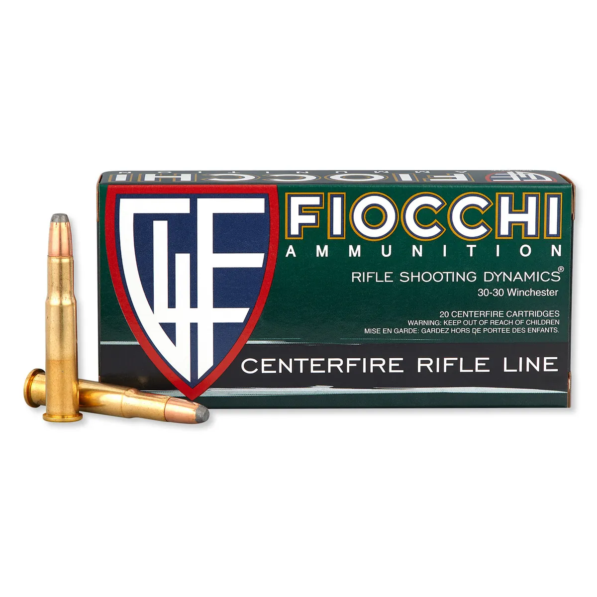 Field Dynamics InterLock Flat Soft Point 170 gr 30-30 Winchester Rifle Ammo - 20 Round Box