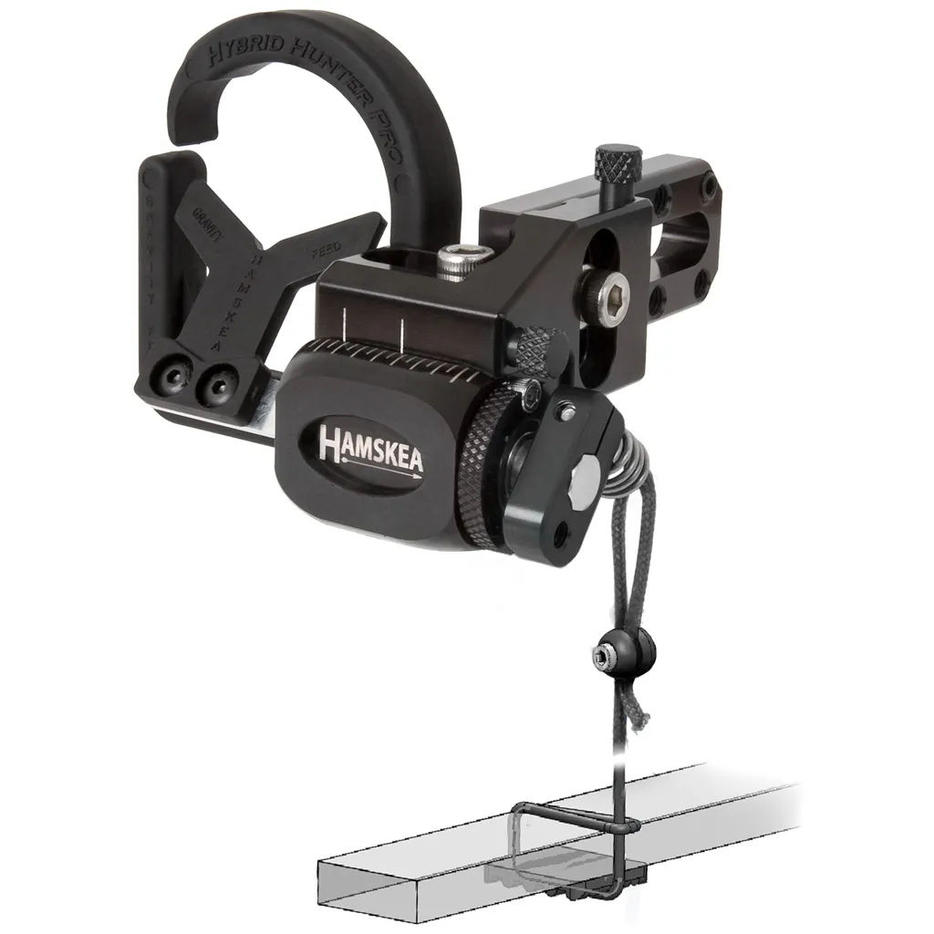 Hybrid Hunter Pro Microtune Arrow Rest - Right Hand - Black