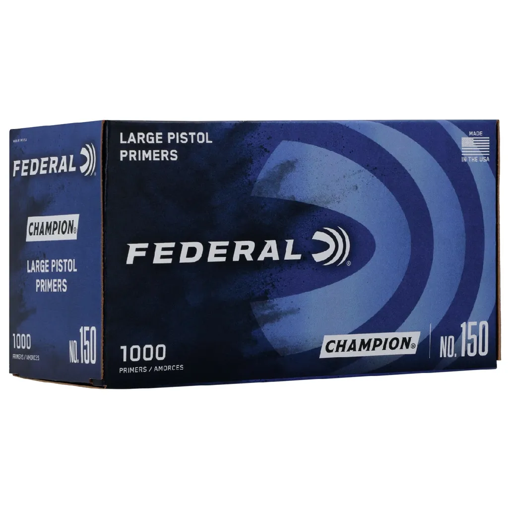 Champion Large Pistol Primers - 1000 Count