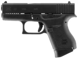 G43 3.41" 6 Round 9mm Luger Pistol - Black