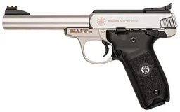 SW22 Victory 5.50" Threaded 10 Round 22 Long Rifle Rimfire Pistol - Satin Stainless