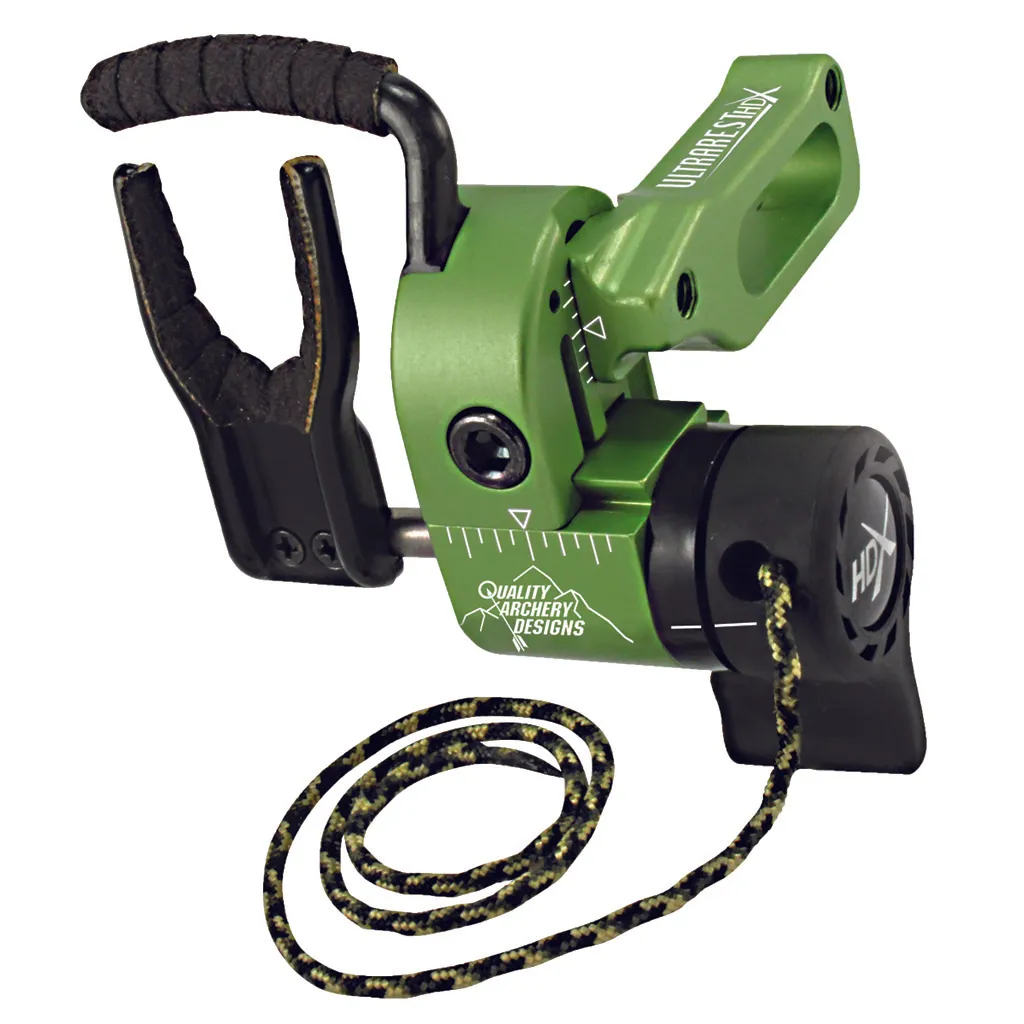 Ultrarest HDX Drop Away Arrow Rest - Green - RH